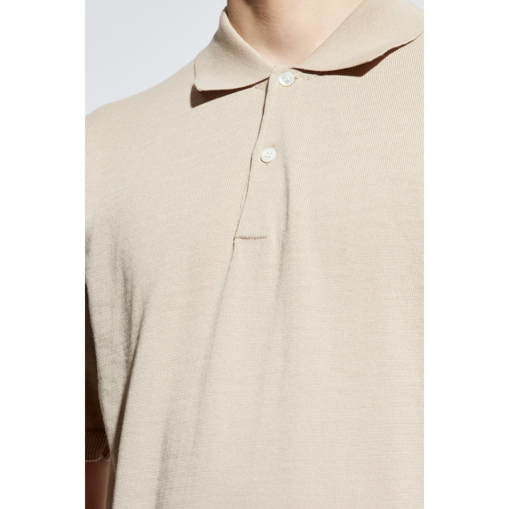 Comme des Garçons Polo Beige Heren