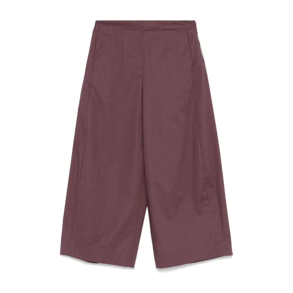 Nine In The Morning Luxe Bordeaux Shorts Verhogen Zomergarderobe Red Dames