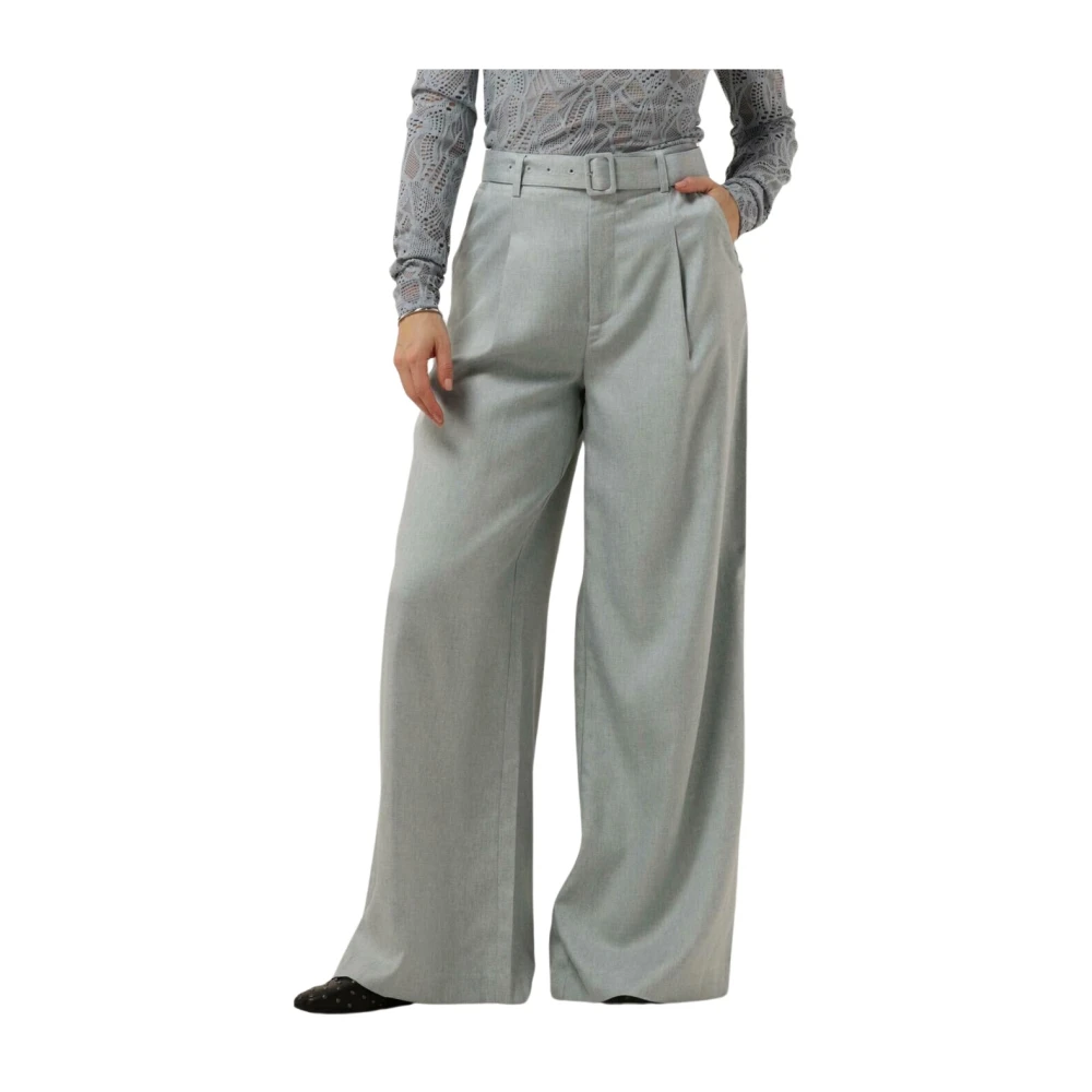 Gestuz Blauwe Elegante Broek Blue Dames