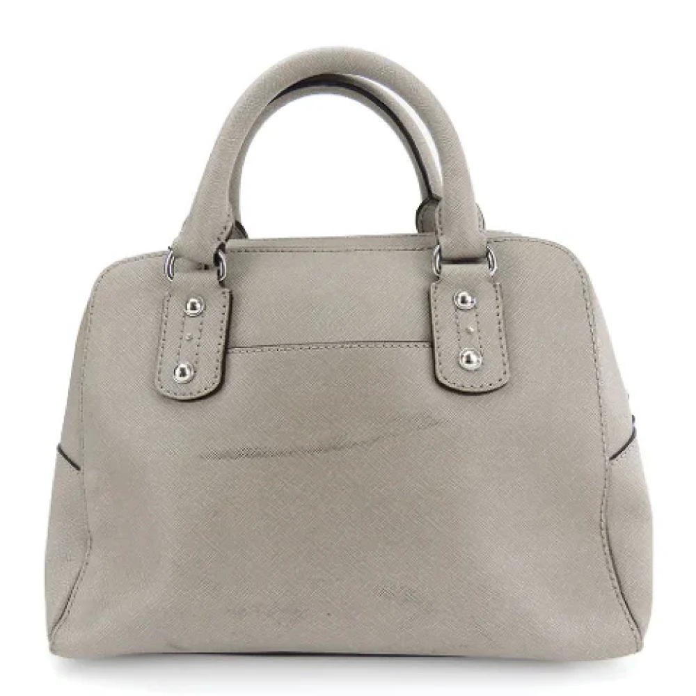 Michael Kors Pre-owned Leather handbags Gray Dames