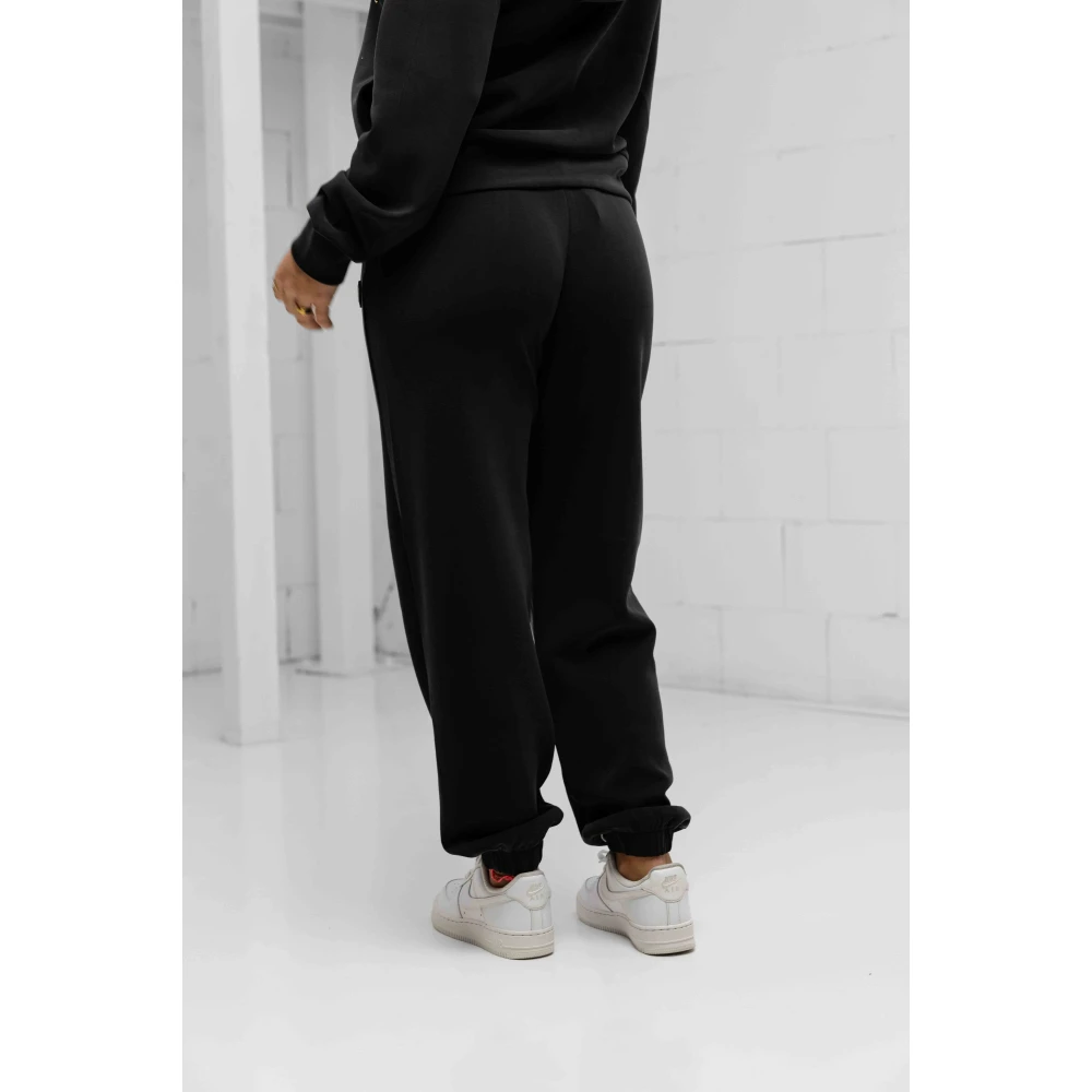 Guess Zwart Full Zip Hooded Trainingspak Dames Black Dames