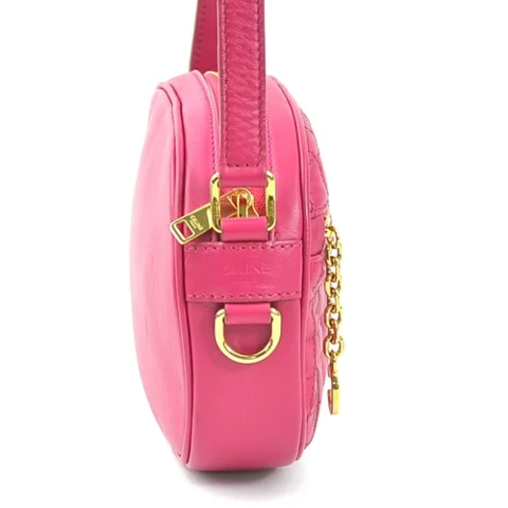 Celine Vintage Pre-owned Fabric celine-bags Pink Dames
