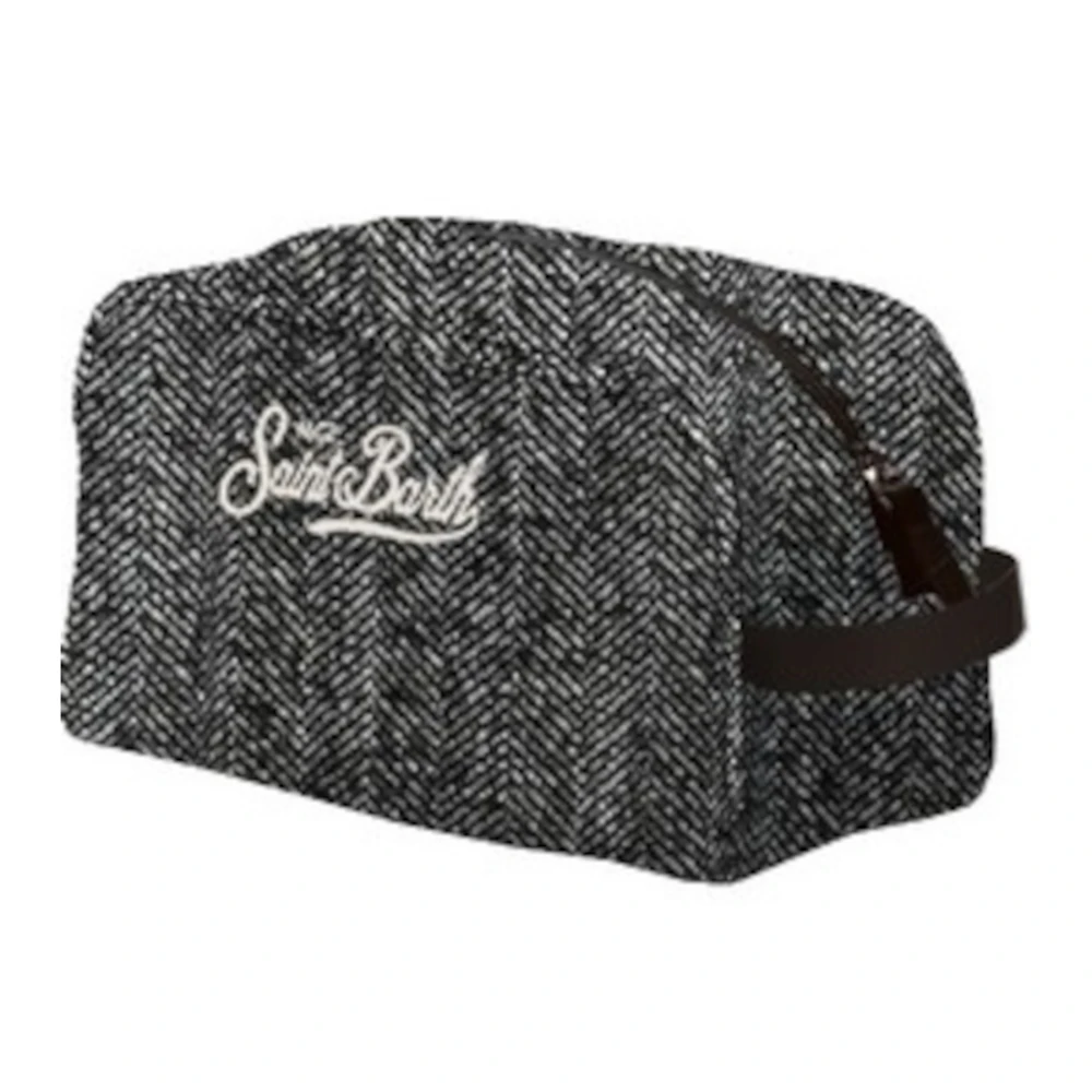 MC2 Saint Barth Zwarte tassen voor stijlvolle outfits Black Heren