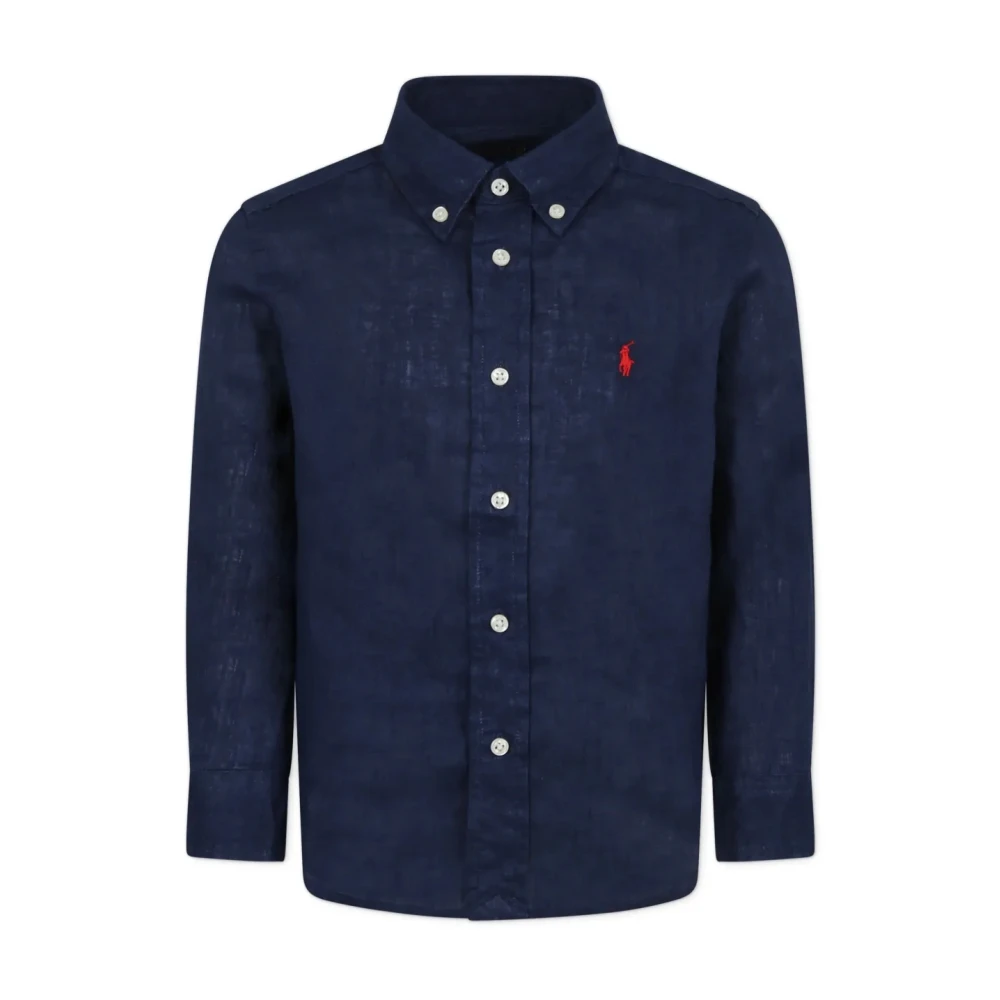 Polo Ralph Lauren Boys Blue Kids Shirts, Xl, Sport Shirt