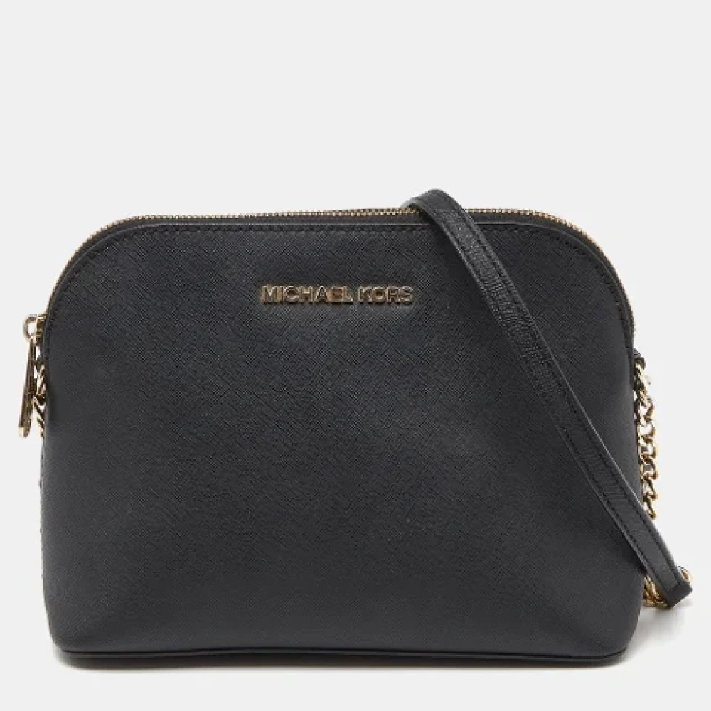 Michael Kors Pre-owned Leather shoulder-bags Black Dames