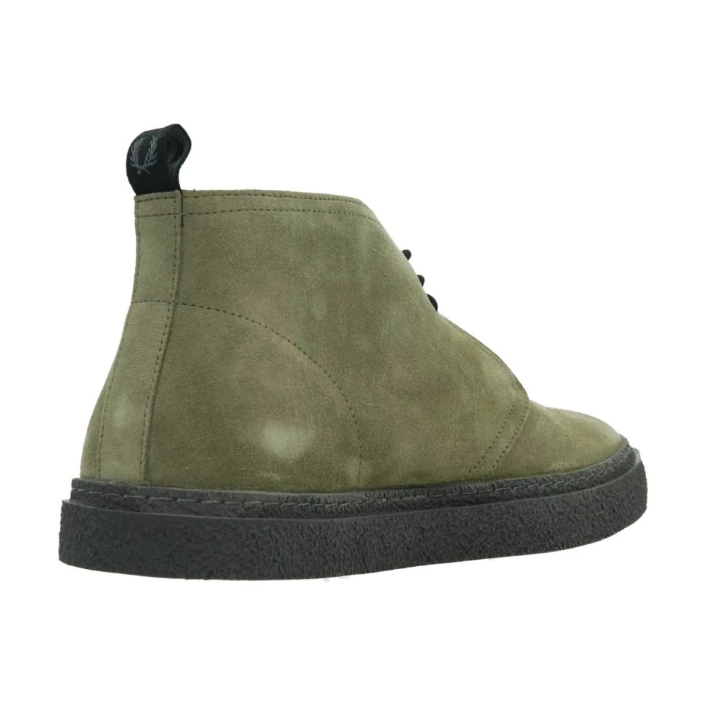 Fred Perry Lace-up Boots Green Heren