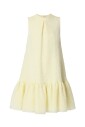 robe-courte-jaune-a-volants