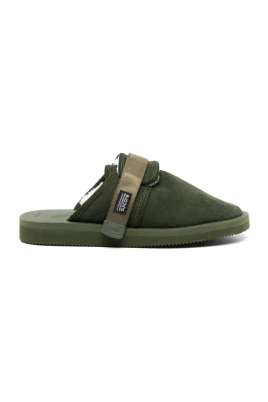 Olivläder Mulor Sandaler