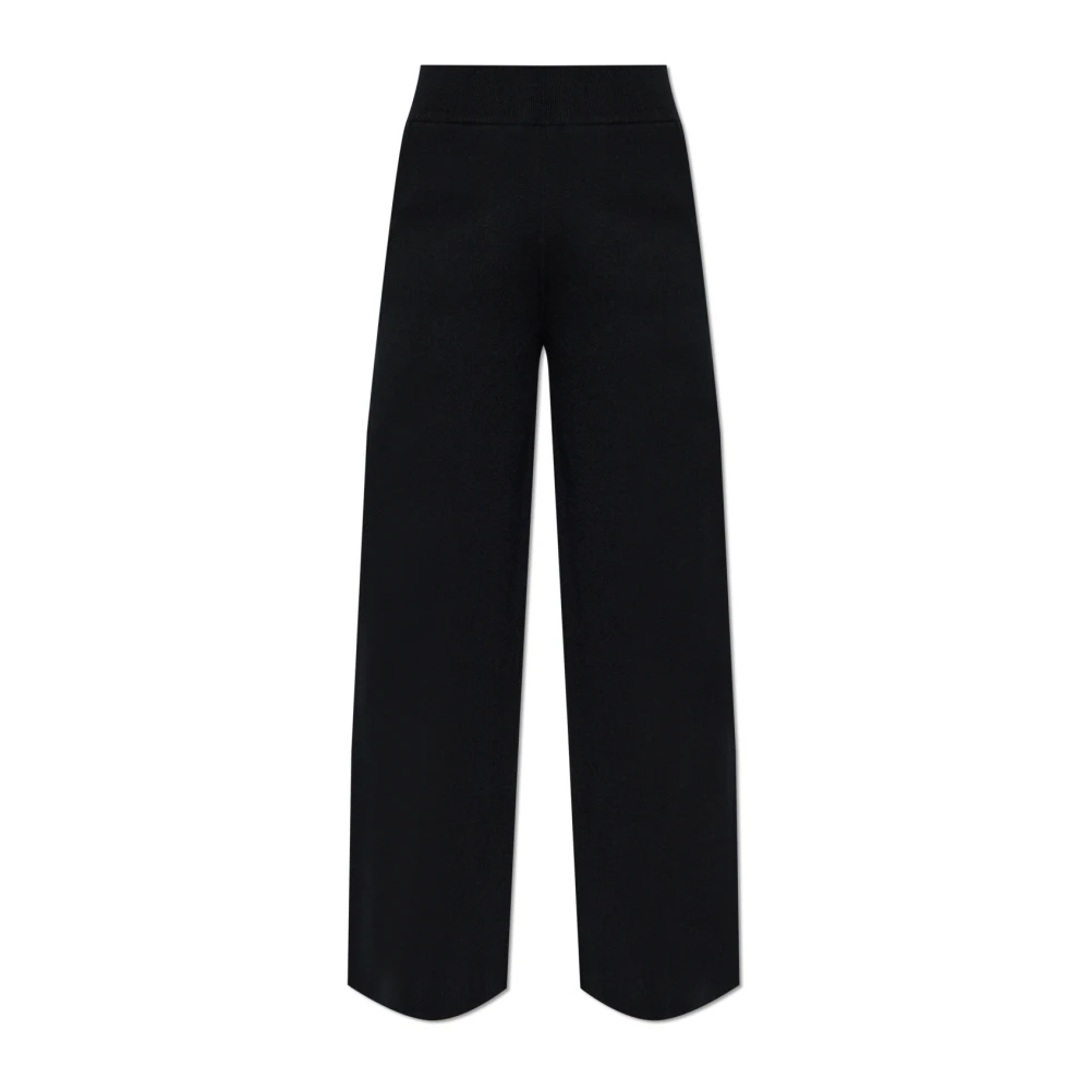 Max Mara Wijde broek Black Dames