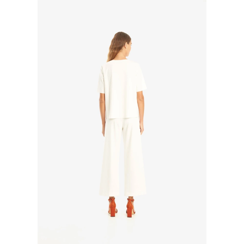 Vicario Cinque Trousers White Dames
