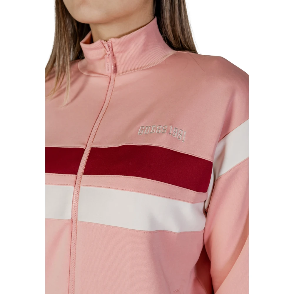 Guess Uncovered Sweatshirt Pink Dames