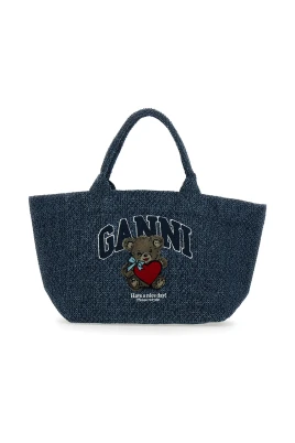 Medium Trapeze Shopper Bear Denim