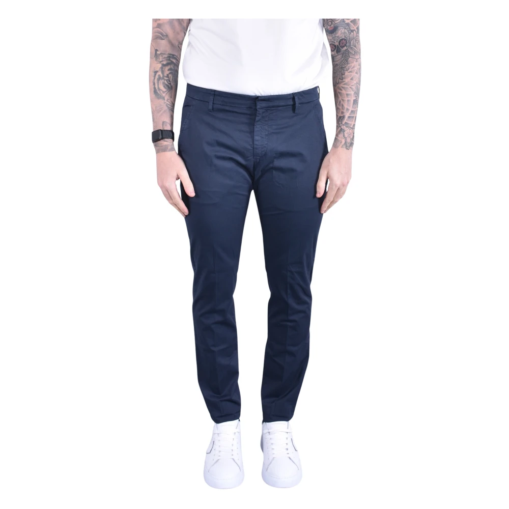 Dondup Uomo Blu Pantaloni, W29, New,