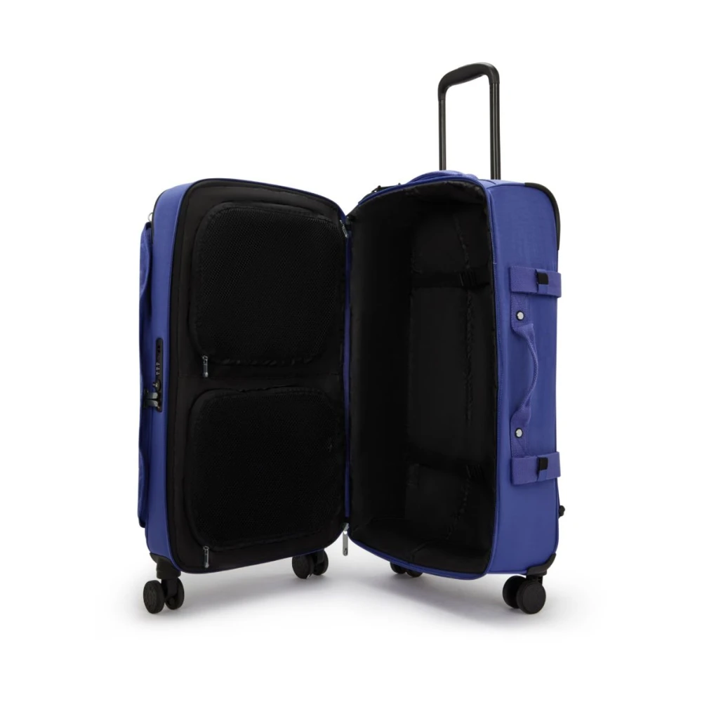 Kipling Spontane Trolley met 4 Wielen Blue Unisex