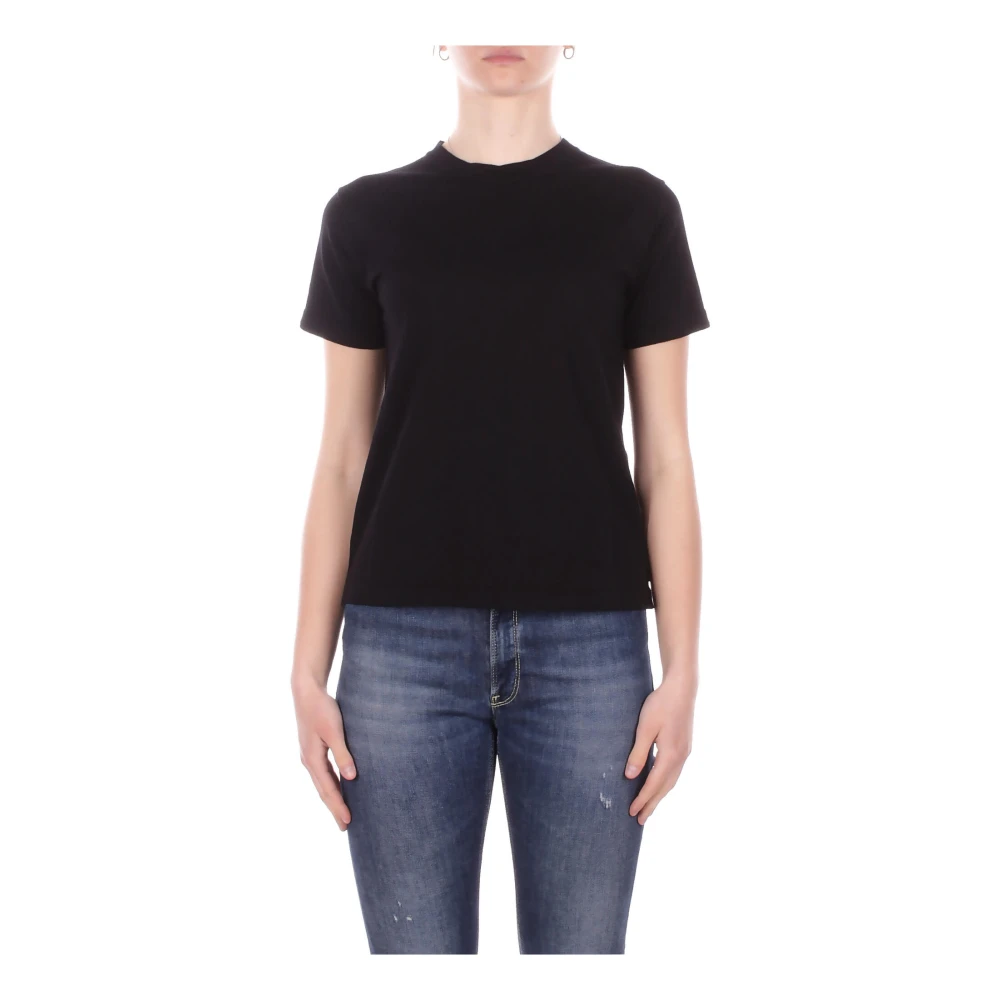 K-Way Vrouw Zwart Tops Dames, S, Katoen, T-Shirt