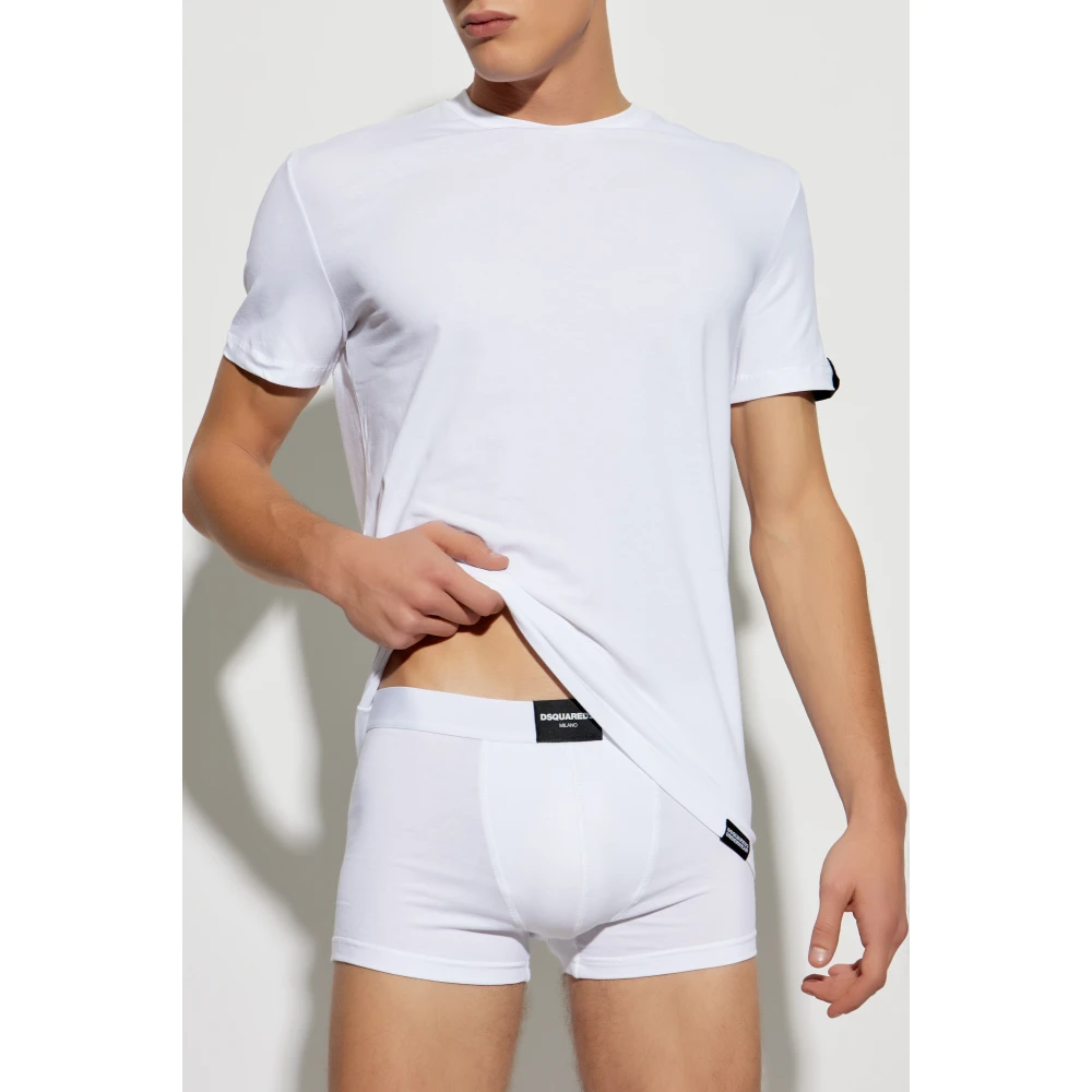 Dsquared2 T-shirt uit de ondergoedlijn White Heren