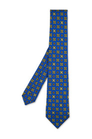 Luksusowy Jedwabny Krawat w Geometrię