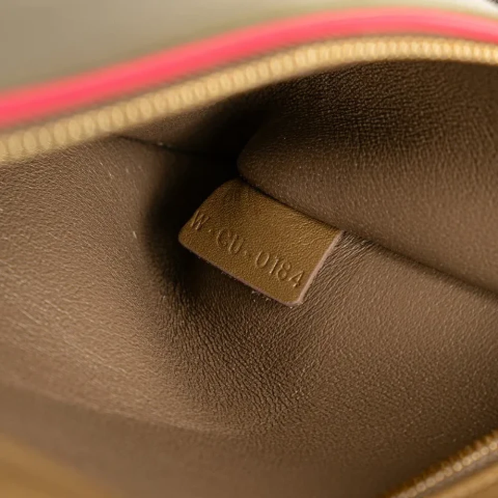 Celine Vintage Pre-owned Leather celine-bags Beige Dames
