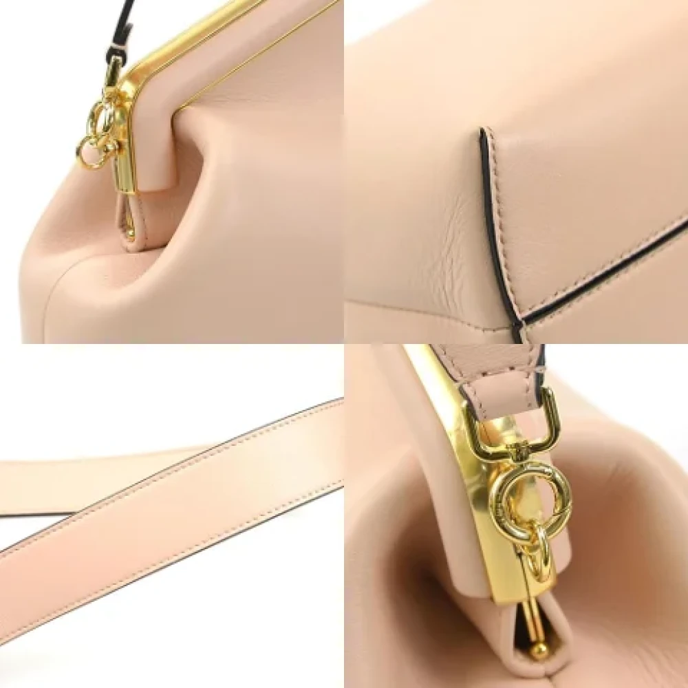 Fendi Vintage Pre-owned Leather fendi-bags Pink Dames