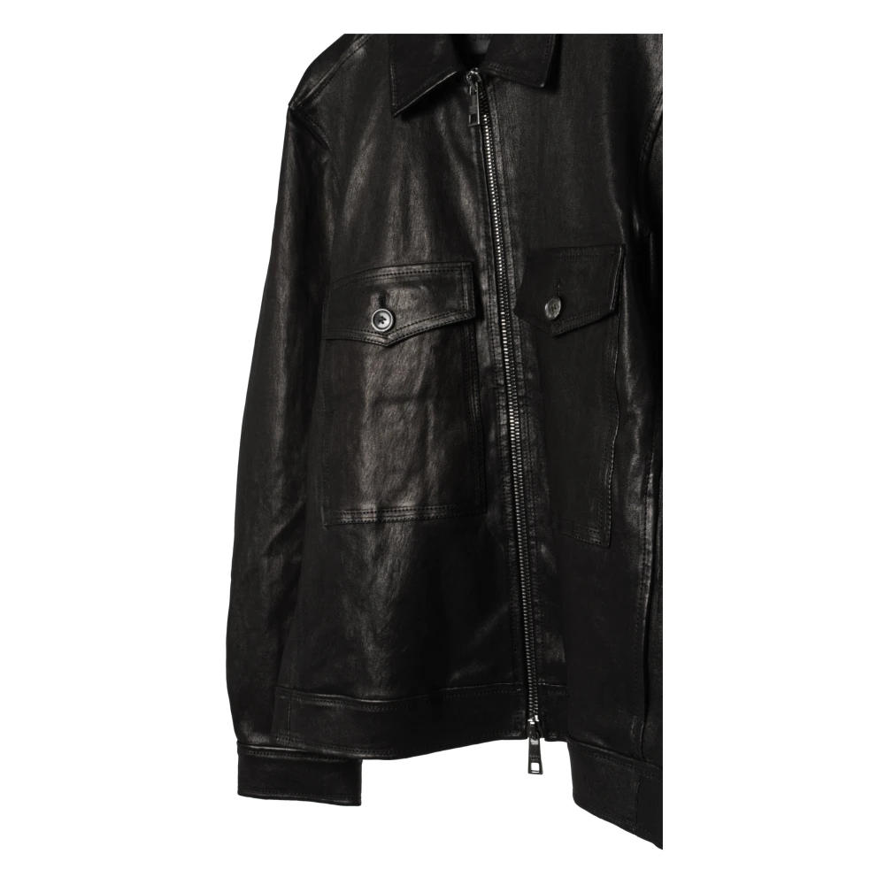 Giorgio Brato Stretch Big Pocket Jas Black Dames
