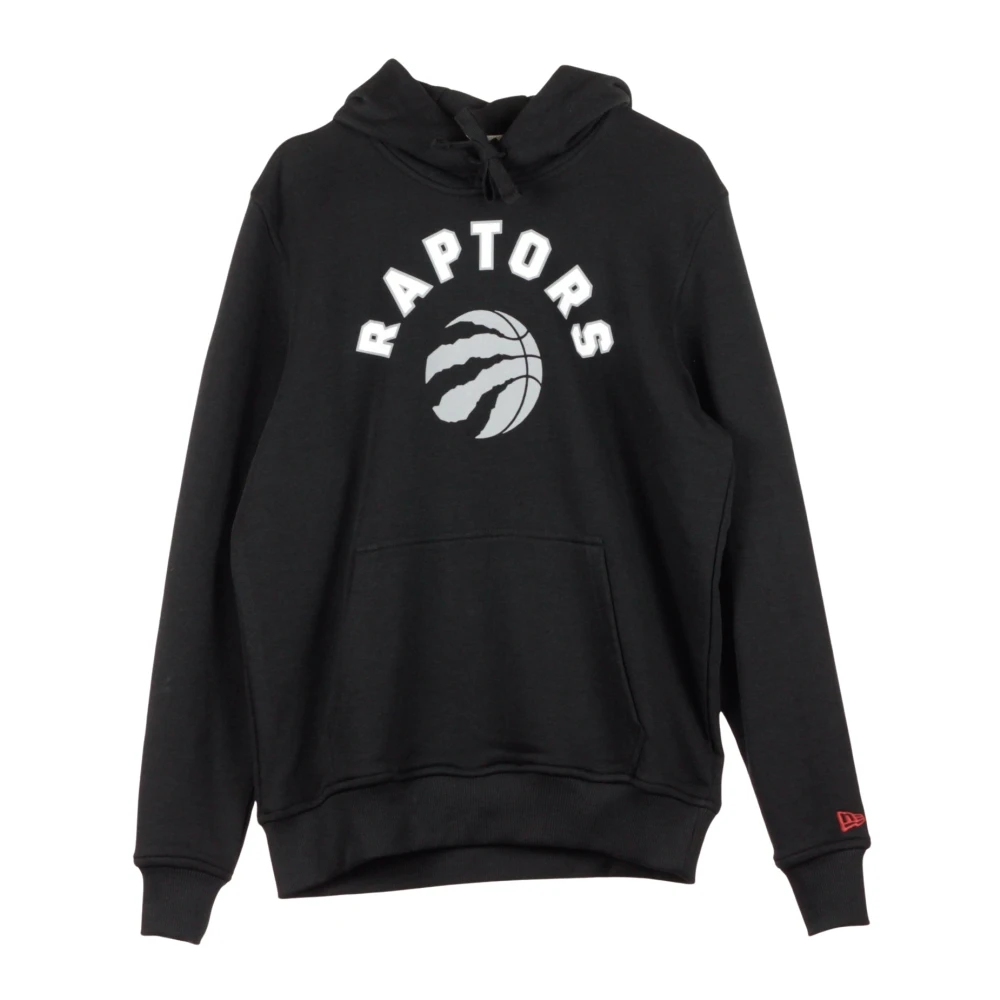 New era Team Logo Zwarte Hoodie Black Heren