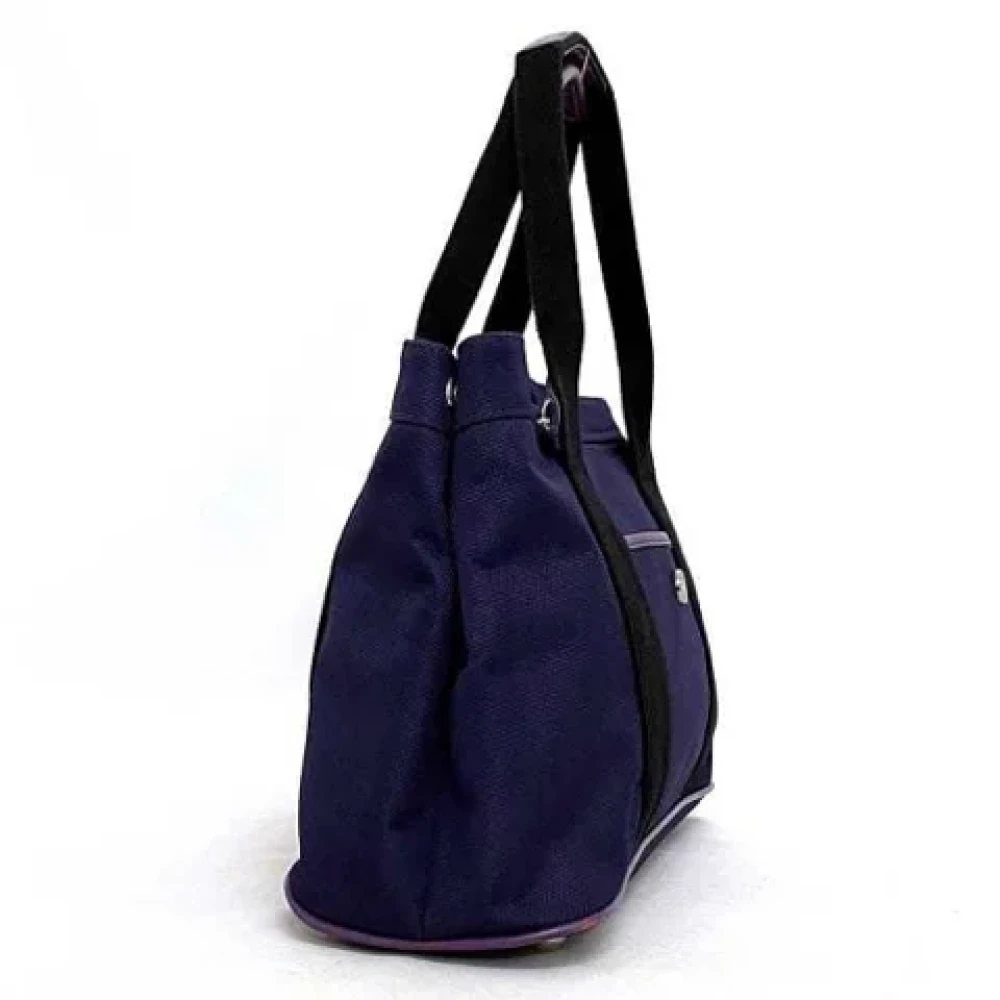 Loewe Pre-owned Canvas handbags Purple Dames