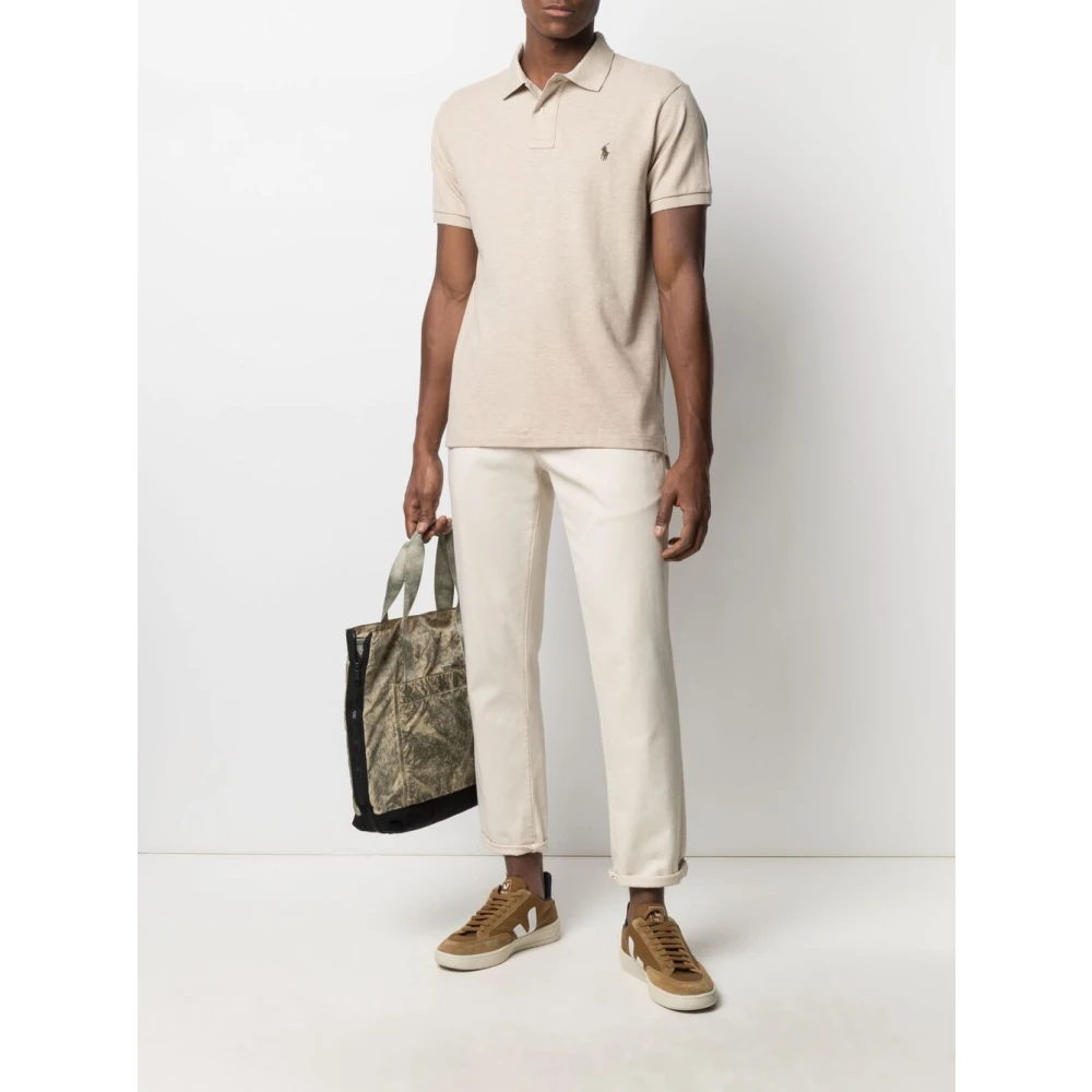 Polo Ralph Lauren Beige T-shirts en Polos Beige Heren