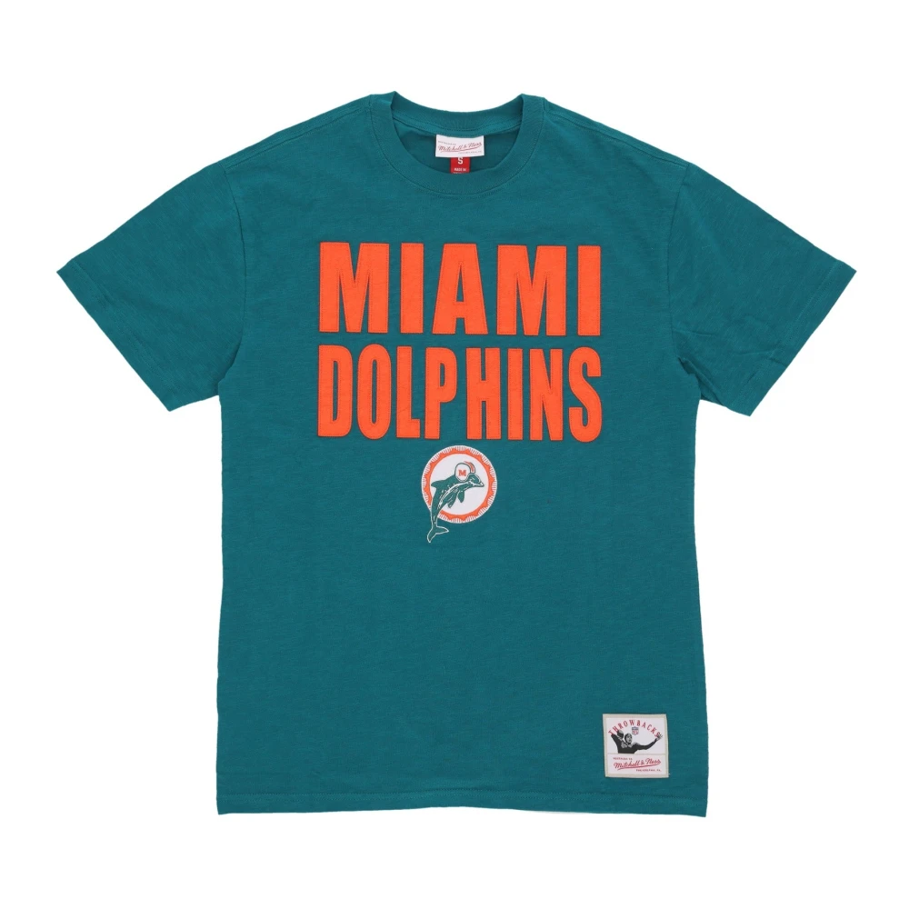 Mitchell & Ness Miami Dolphins NFL T-shirt Green Heren