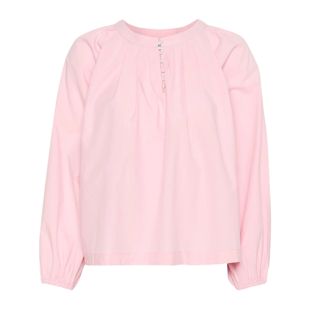 Saint Tropez Vrouwelijke Pink Nectar Blouse Pink Dames