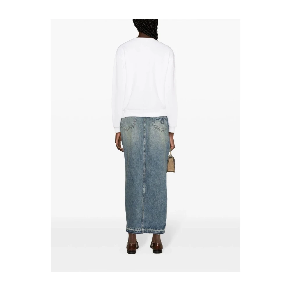 Ralph Lauren Lange Mouw Sweatshirt White Dames