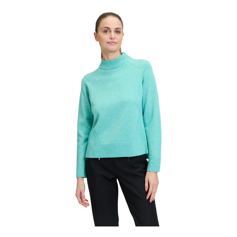 Betty Barclay Elegante Gebreide Trui met Strass Blue Dames