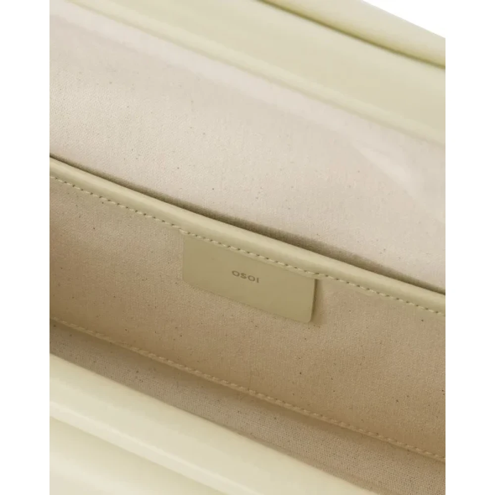Osoi Leather shoulder-bags Beige Dames