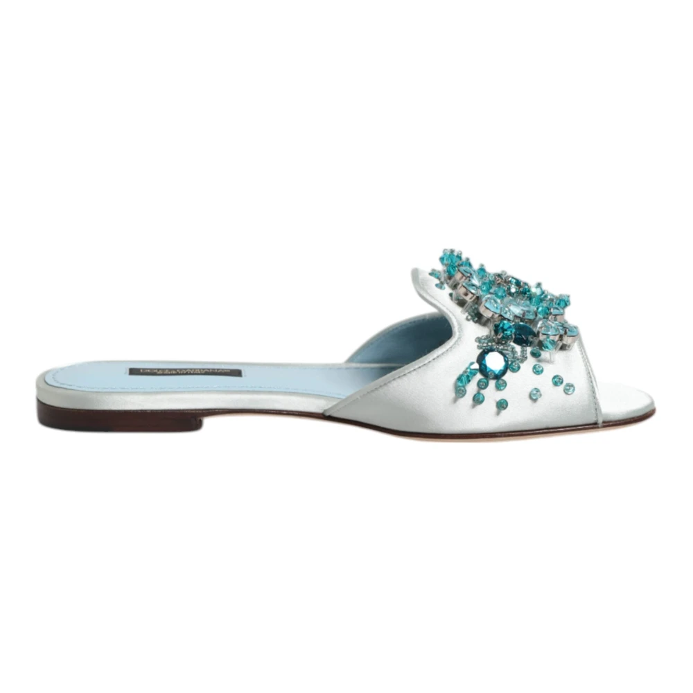 Dolce & Gabbana Damen Blau Schuhe, 35 Eugröße: