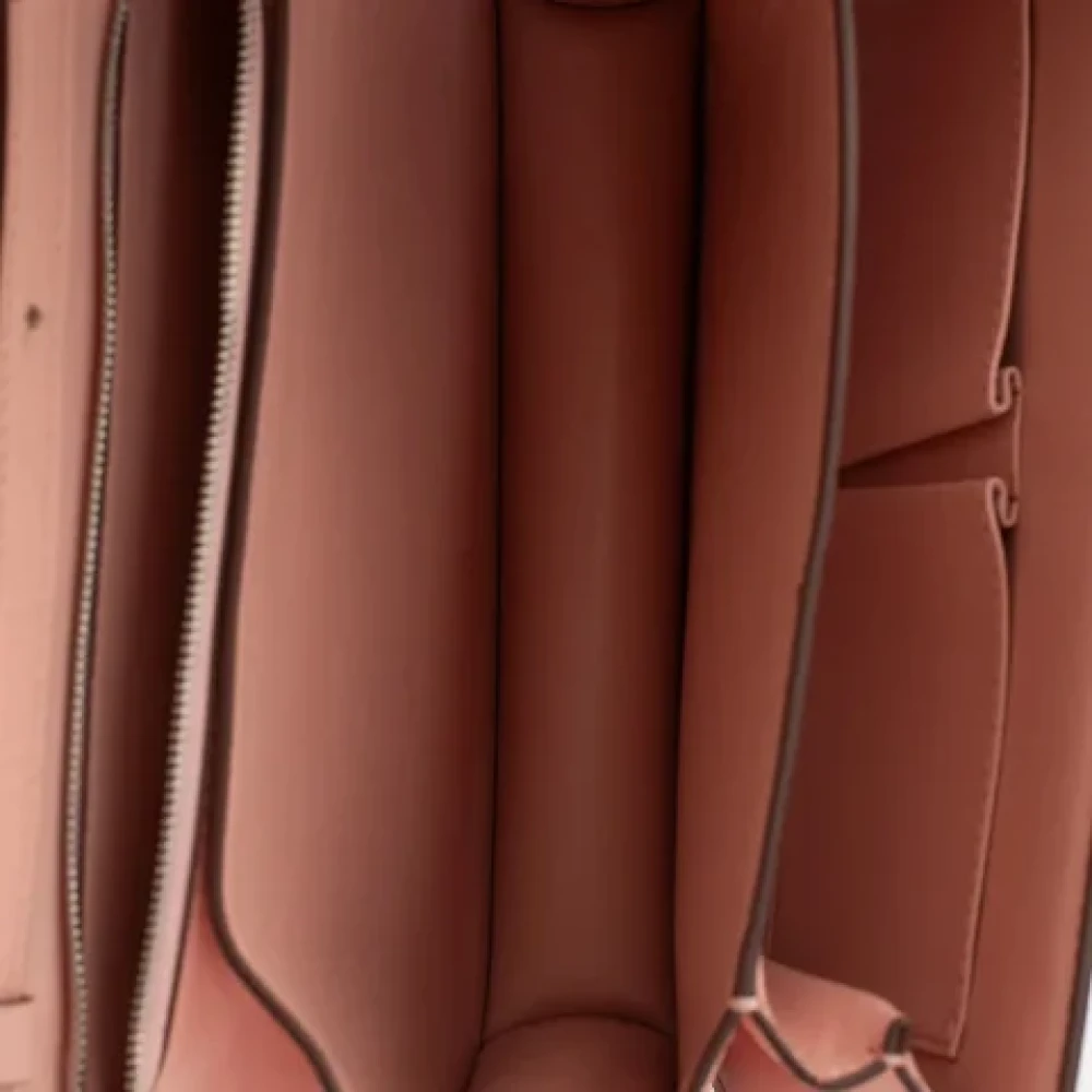 Celine Vintage Pre-owned Leather celine-bags Pink Dames