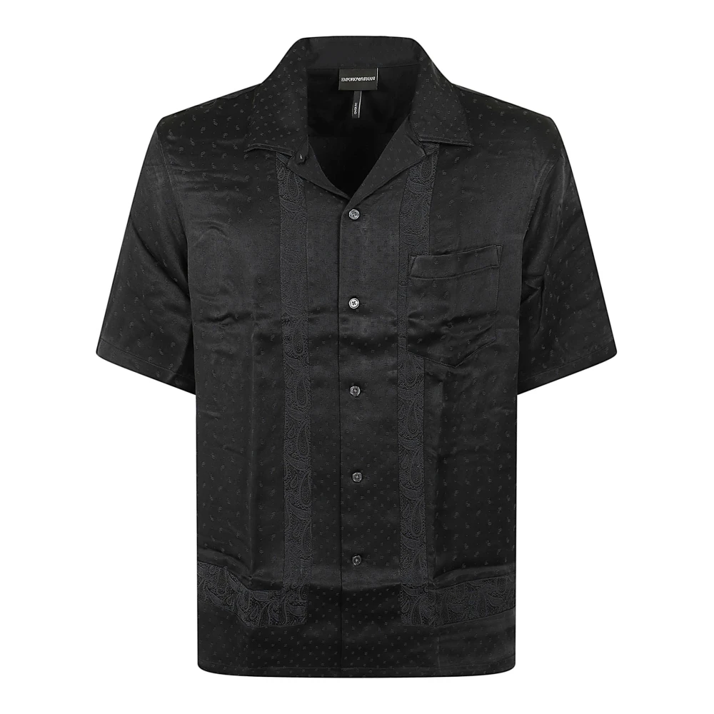 Emporio Armani Herren Schwarz Shirts, K, 2XLgröße: