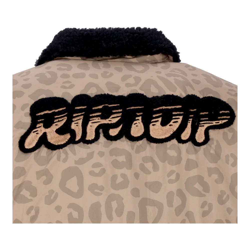 Ripndip Gevlekte knoopsluiting jas tan Beige Heren