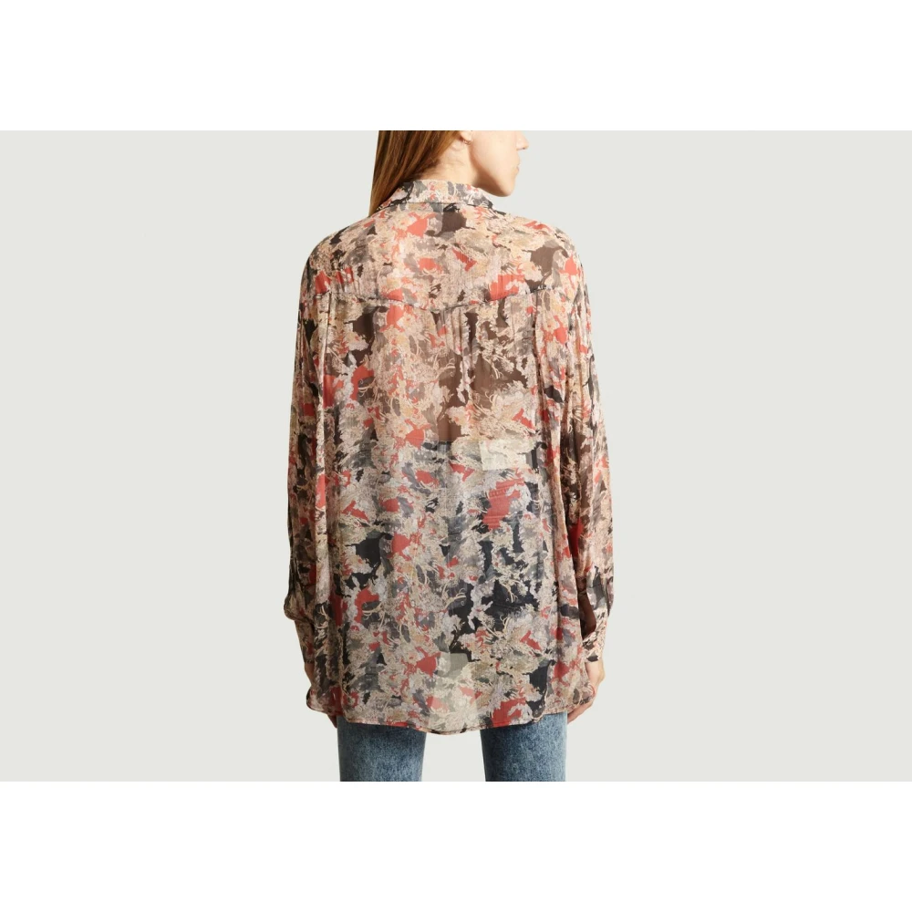 IRO Bloemenprint Lang Shirt Multicolor Dames