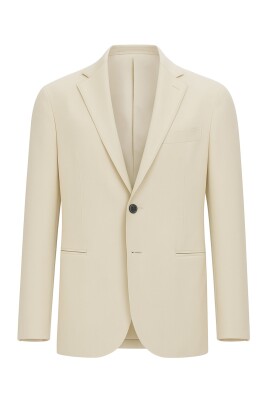 beige-elasticized-nylon-jacket