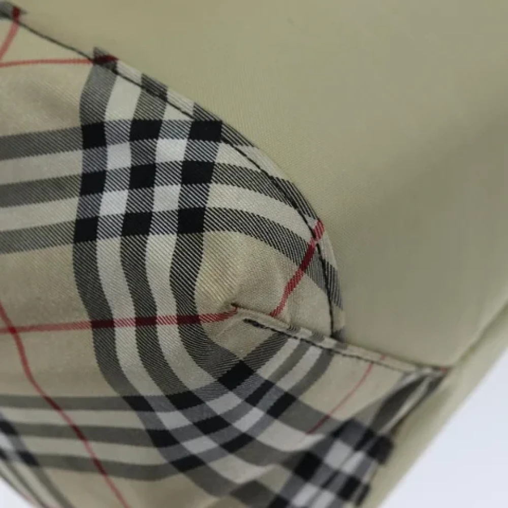 Burberry Vintage Pre-owned Fabric totes Beige Dames