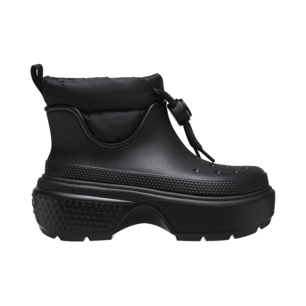 Crocs Stomp Puff Unisex Stövlar Black, Dam