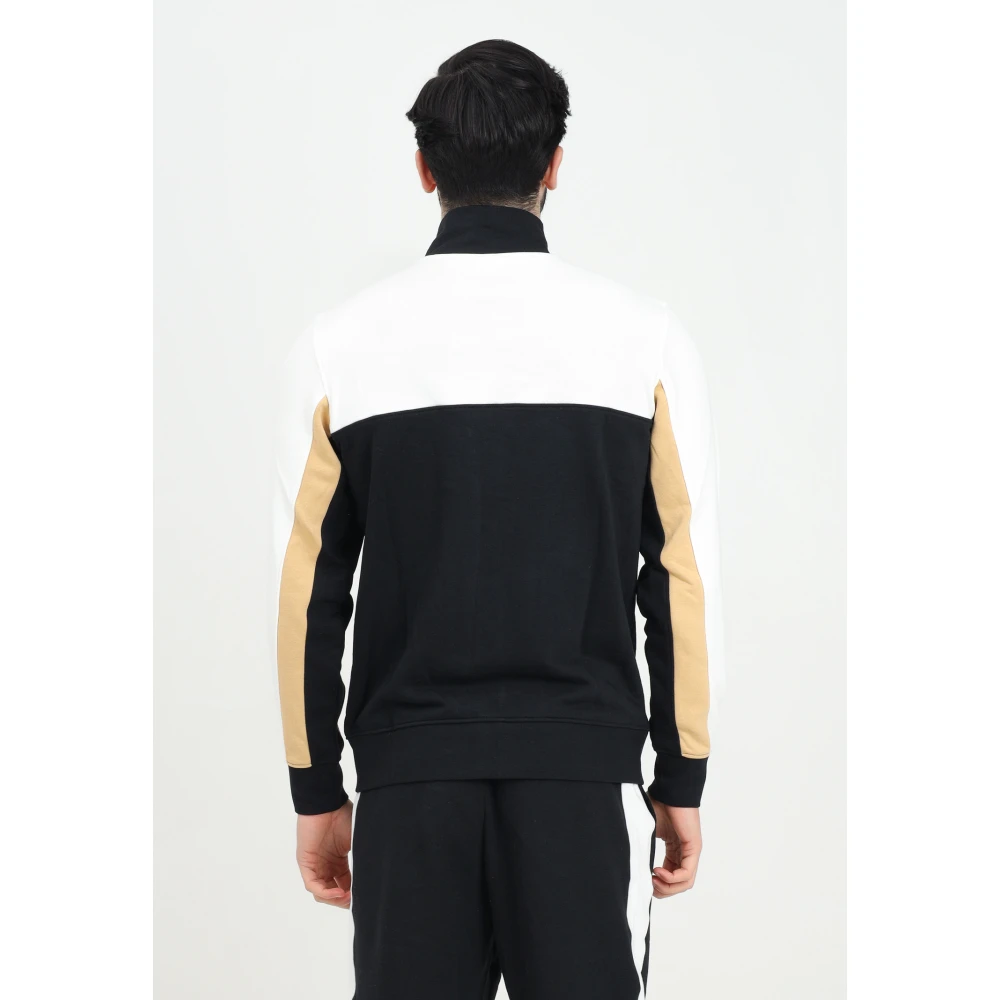 Ellesse Kleur Blok Rits Sweater Herfst Winter Multicolor Heren