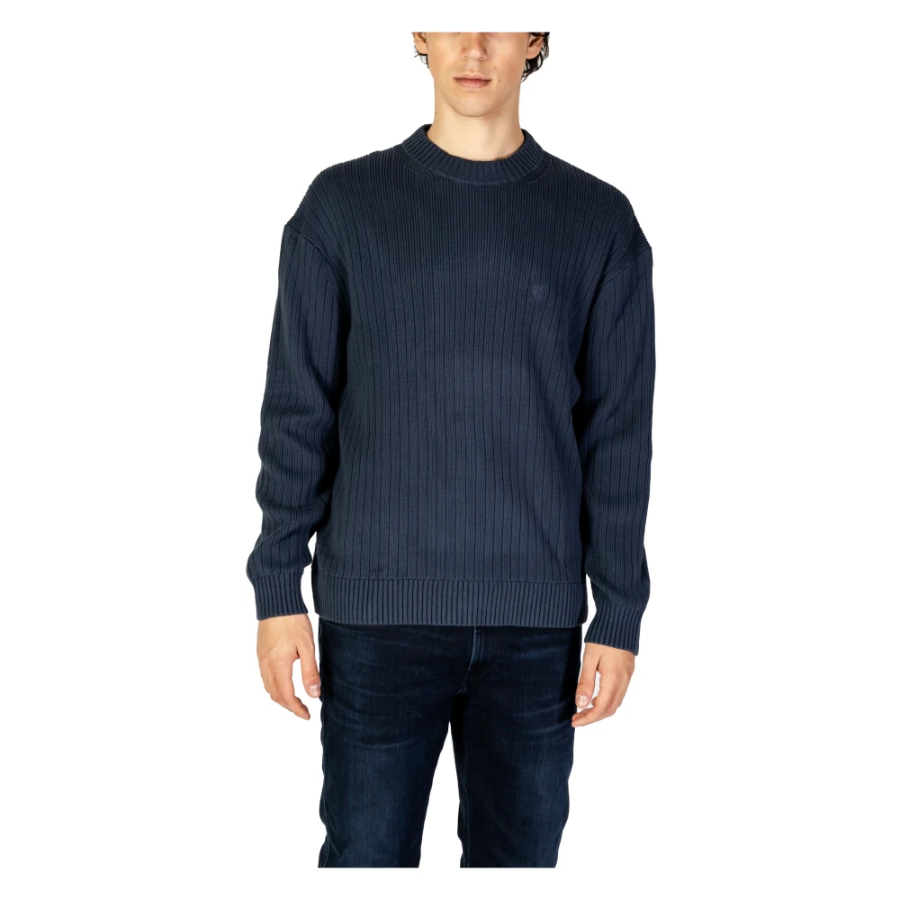 Calvin Klein Jeans Mannen Gebreide Kleding Collectie voor Herfst Winter Blue Heren