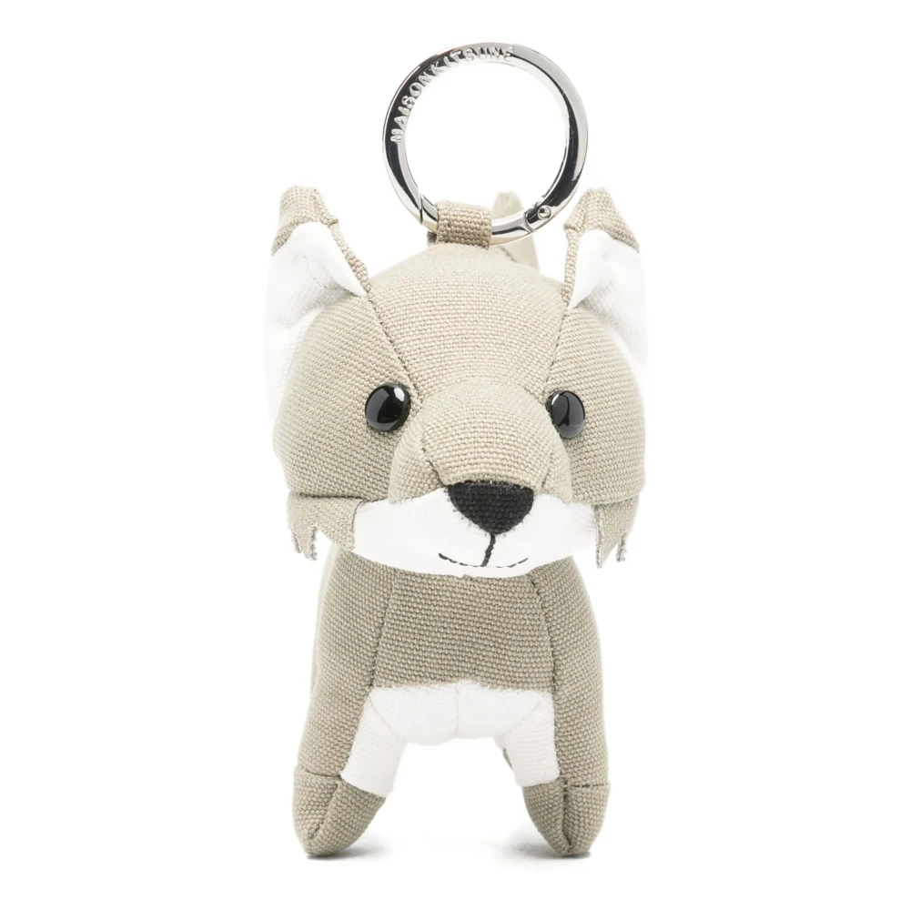 Maison Kitsuné Donna Verde Portachiavi "Fox" - Immagine 2