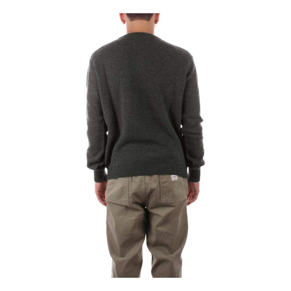 Costume National Groene trui met voorlogo Green Heren