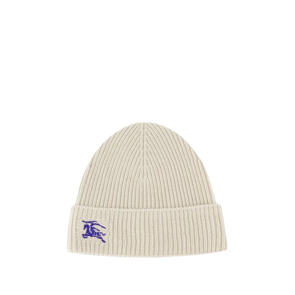 Burberry Unisex Beige Cashmere Beanie Hat