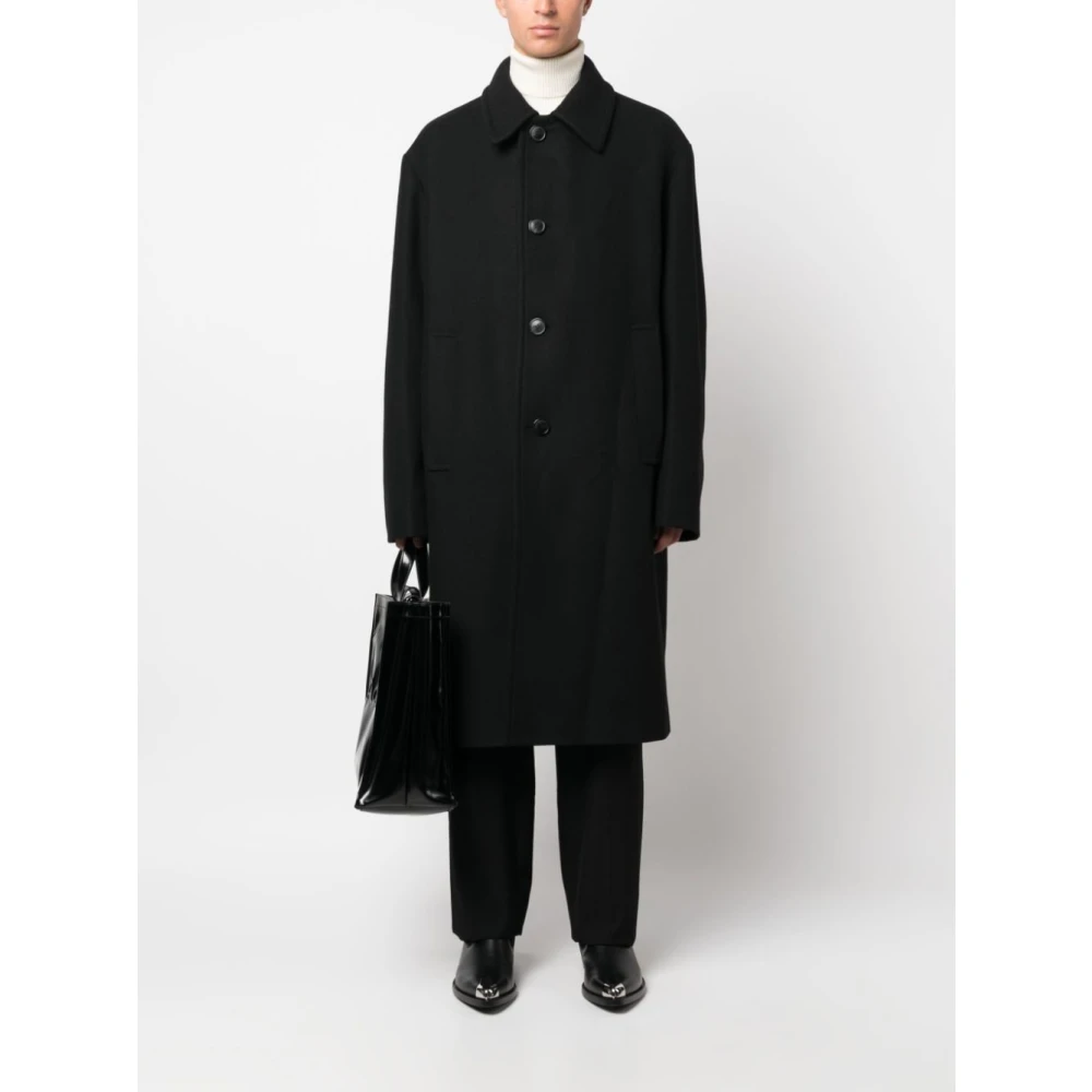 Dries Van Noten Redmore Jas voor Mannen Black Heren
