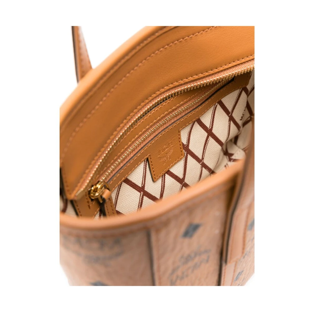 MCM Kameelbruine Toprits Handtas Brown Dames