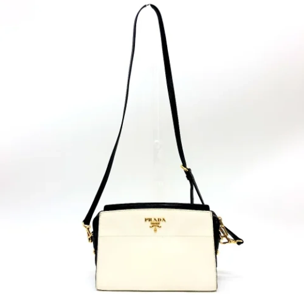 Prada Vintage Pre-owned Fabric prada-bags White Dames