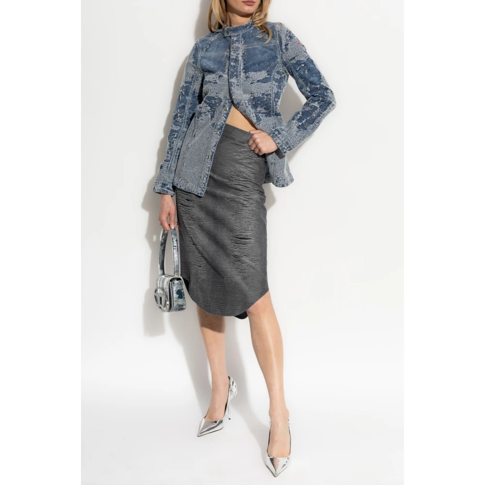 Diesel Denim jas Blue Dames