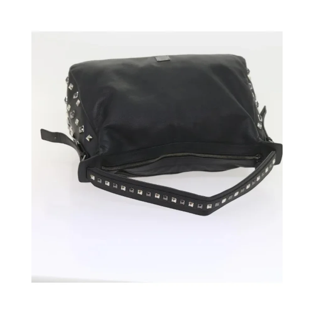 MCM Pre-owned Leather handbags Black Dames